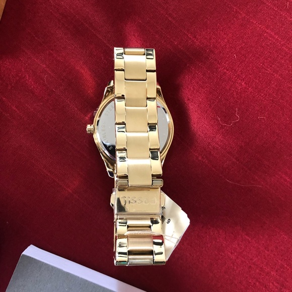 Ladies Gold and Diamond Fossil Watch - Picture 3 of 3